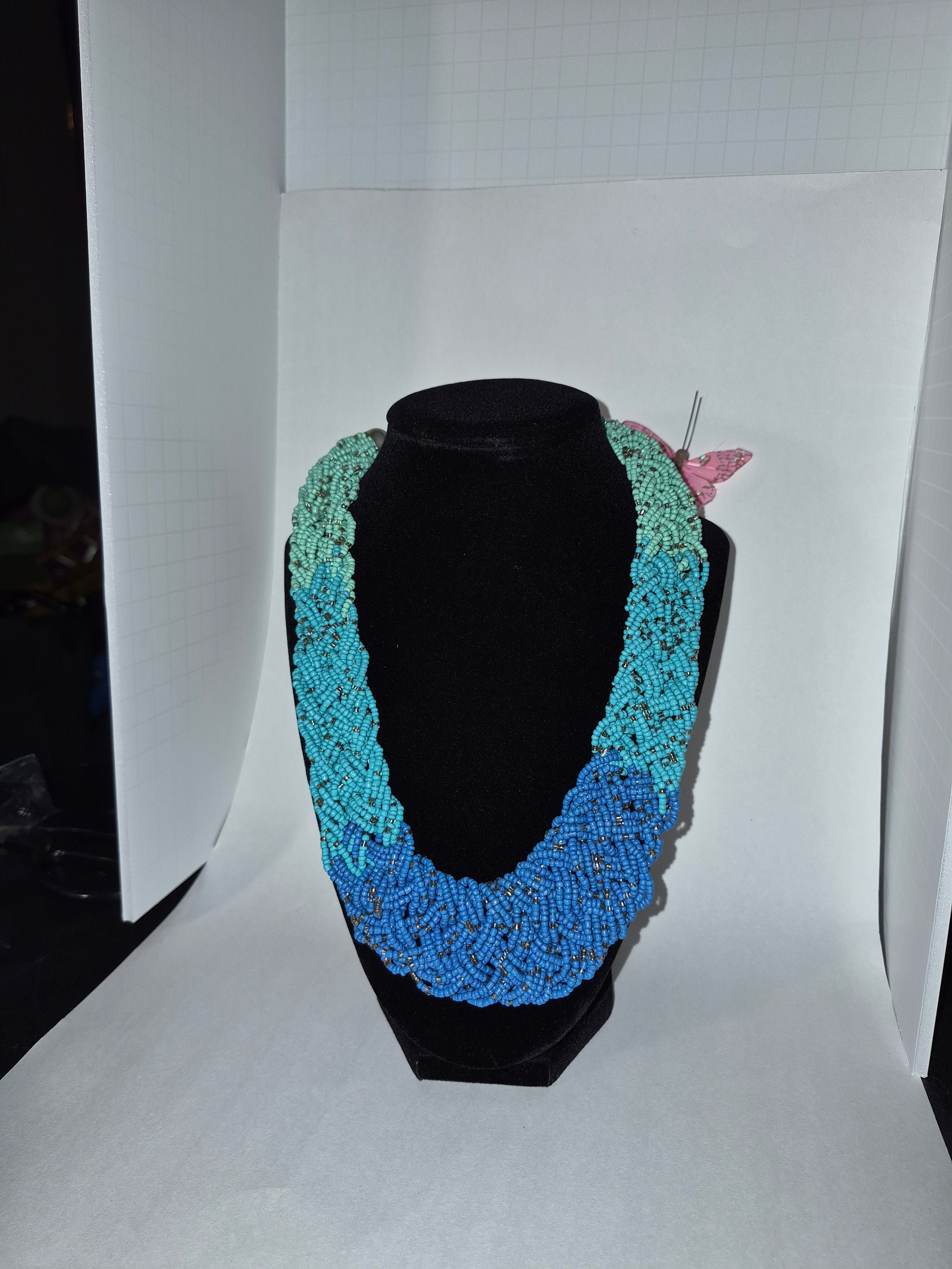 Multi color beaded beauty