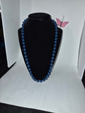 Beaded blue