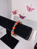 Orange and silver