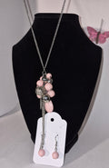 Pink and silver set