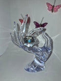 Metal petal ring
