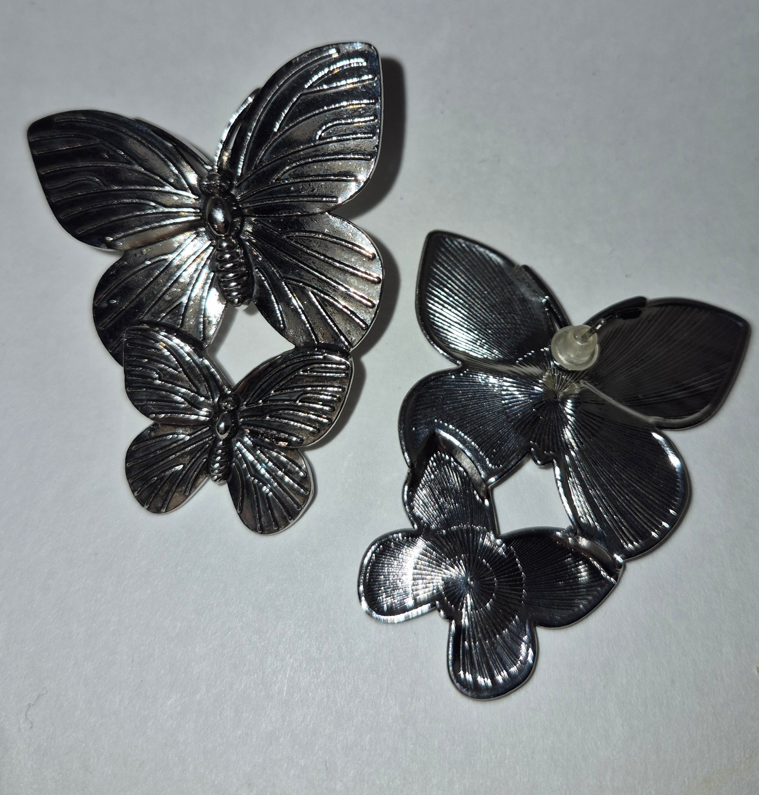 Butt-fly earrings!